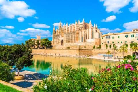 Kathedrale La Seu auf Palma de Mallorca,